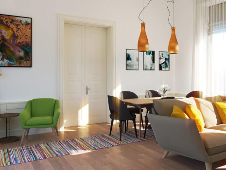 Design Interior casa Mix clasic și modern
