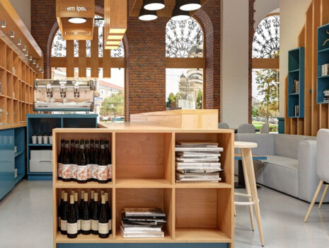 Design Interior Cafenea & Librarie Refo Cafe